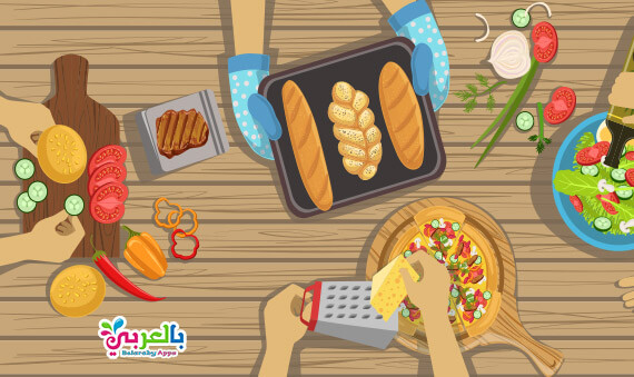 Artworks-for-the-food-unit-kid فكرة اعمال فنية لوحدة الغذاء